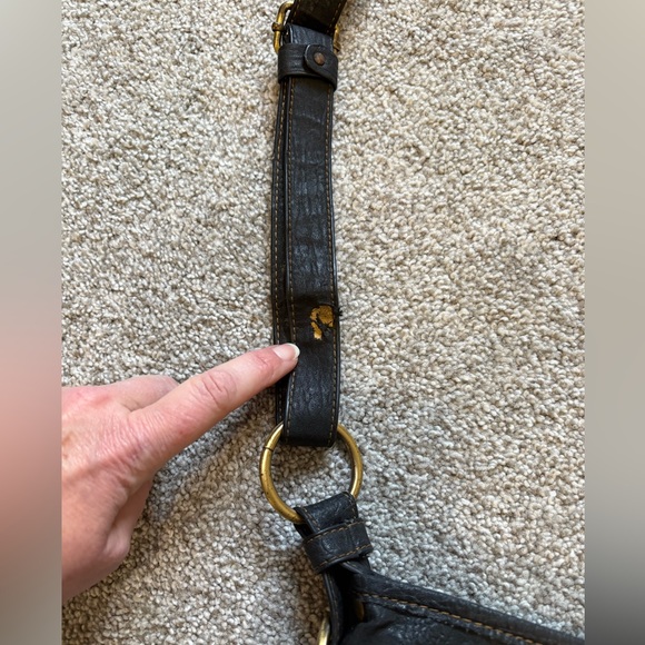 Valentino By Serendipity Valentino Black Leather Crossbody Bag - Picture 12 of 12